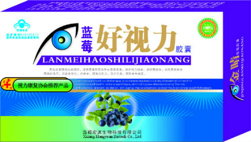 藍(lán)莓好視力膠囊 榮德牌越橘膠囊