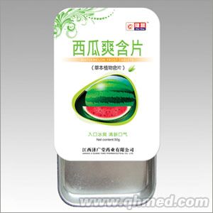 中式西瓜霜含片 