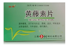 黃藤素片-婦科炎癥，菌痢，腸炎，呼吸道及泌尿道感染，外科感染，眼結(jié)膜炎。 