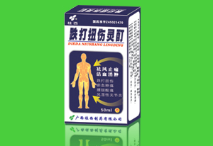   跌打扭傷靈酊（帶噴頭，包裝精美）  